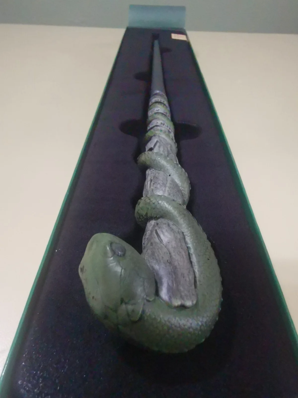 🐍🪄🧙🏻🤓 NEW/RARE Exclusive Harry Potter Slytherin Mascot And Traits Wand, изображение 3