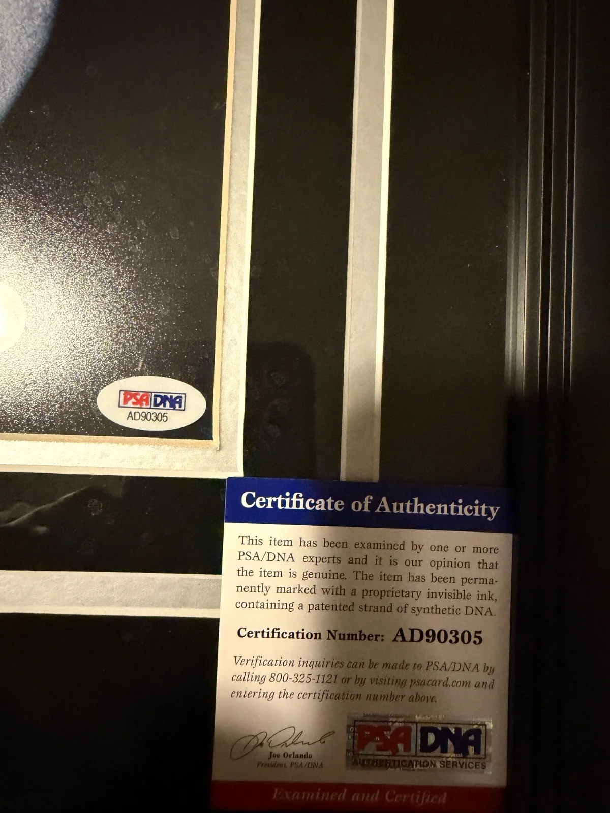 Arnold Schwarzenegger — PSA# AD90305 Signed Arnold Schwarzenegger 11x14 framed Terminator photo, image 4