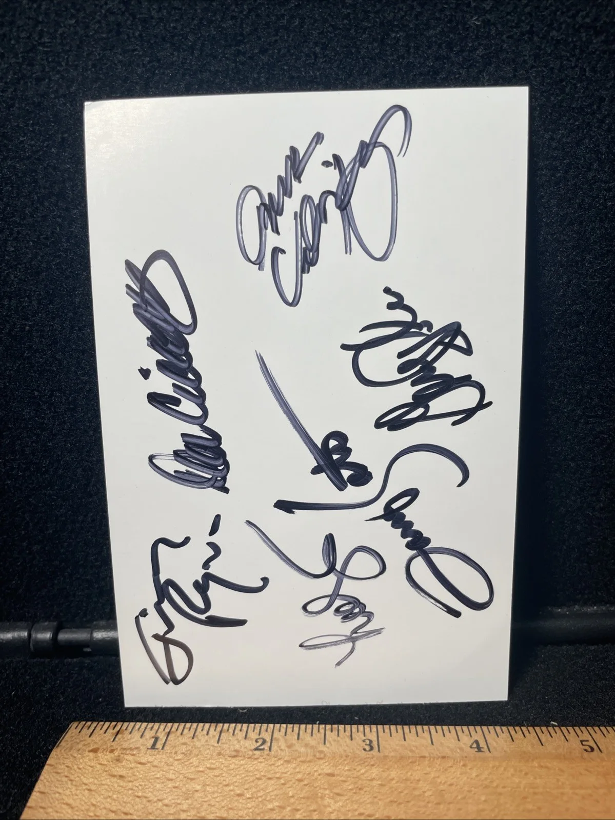 Autographed THE HIT MEN LIVE! JIM RYAN, DON CICCONE, GERRY POLCI, LEE SHAPIRO, image 5