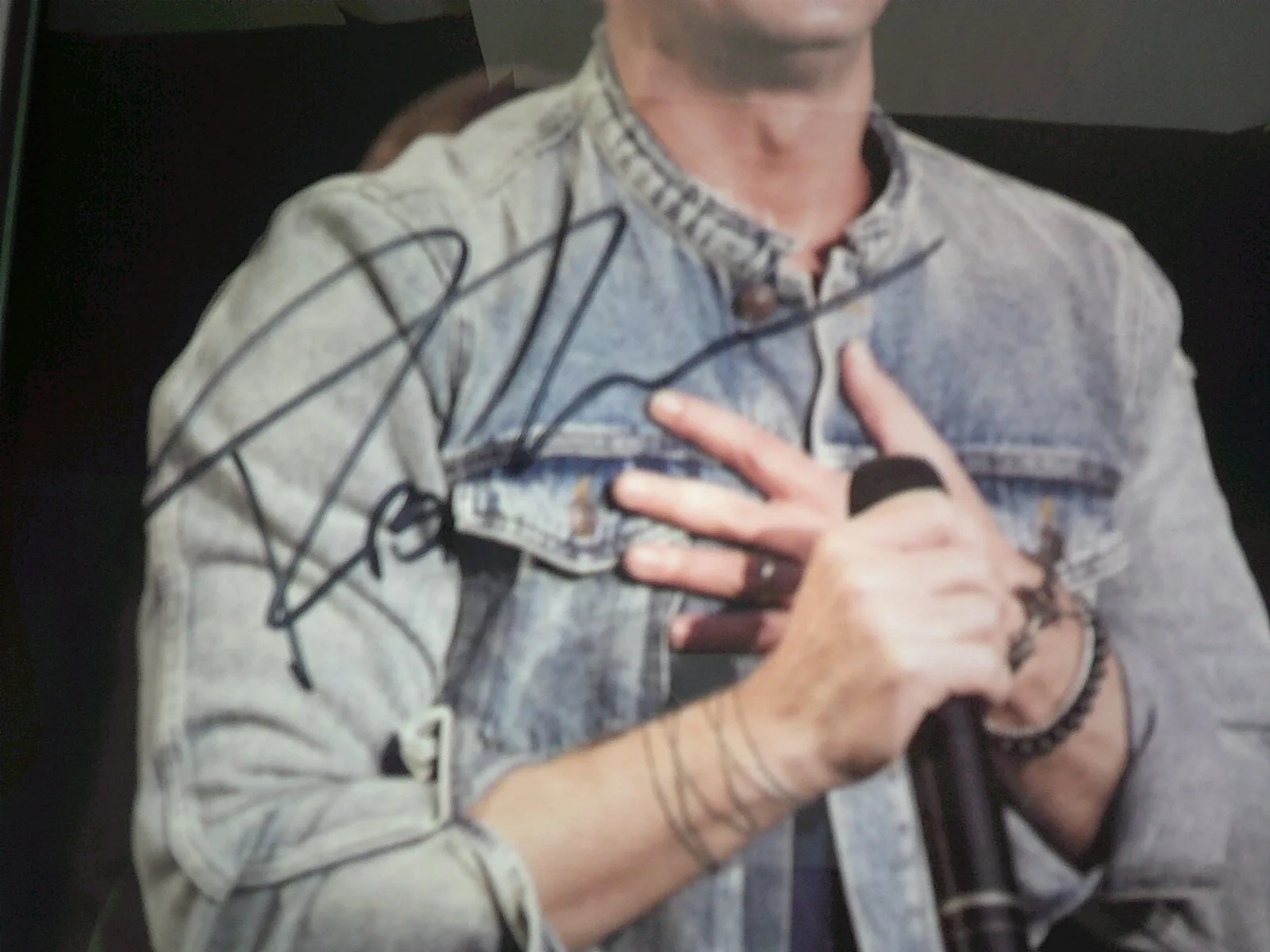 Rob Thomas Hand Signed Photo (8x10) w/ PSA Cert!, image 2