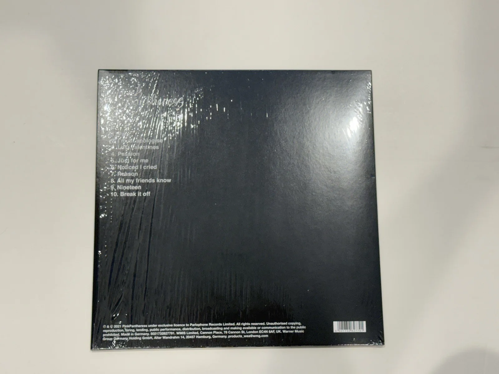 PINKPANTHERESS To Hell With It Signed /Autographed Vinyl Rough trade W Proof, изображение 4