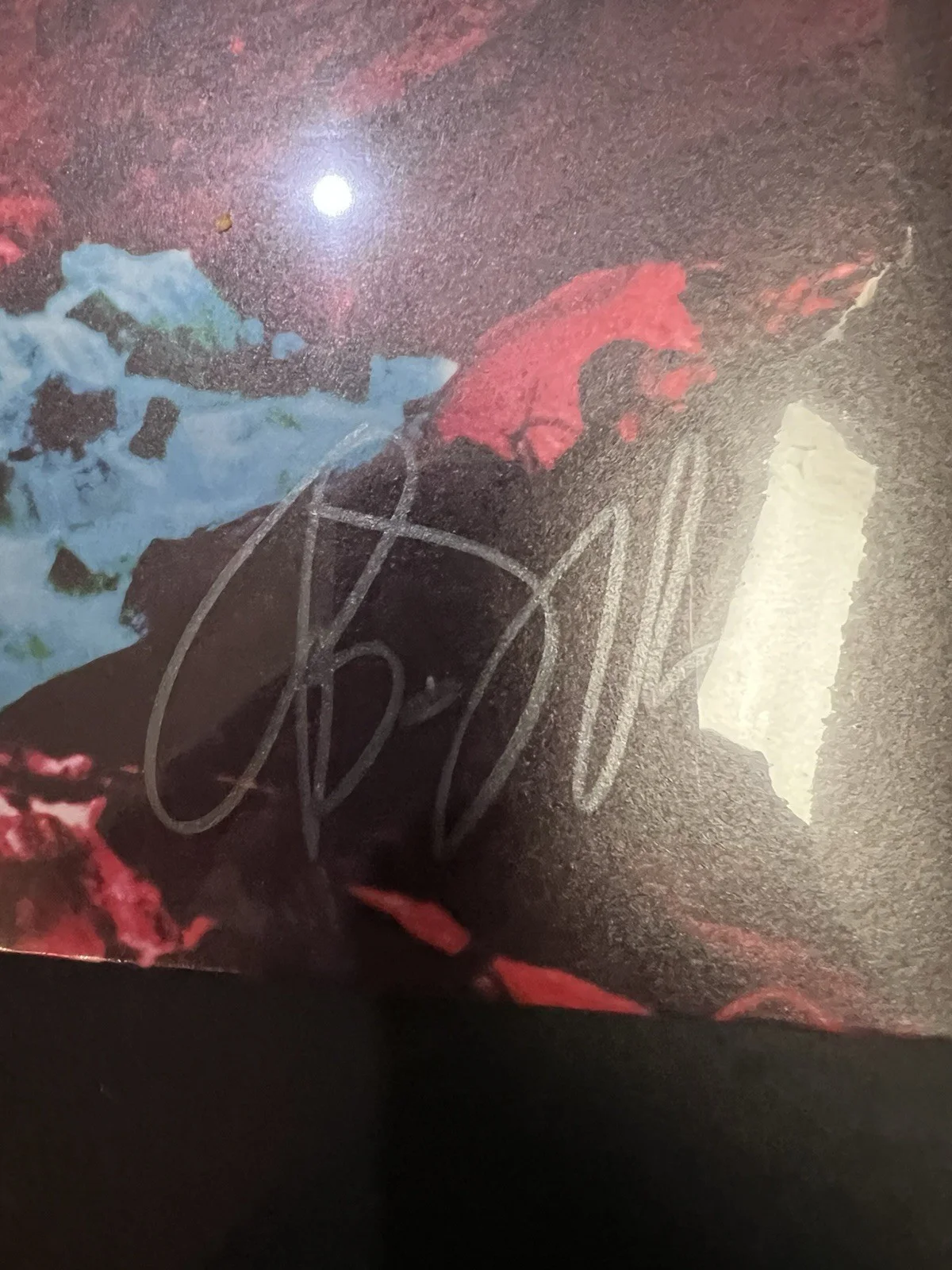 Authentic My Morning Jacket Autographed The Waterfall LP album signed record, image 3
