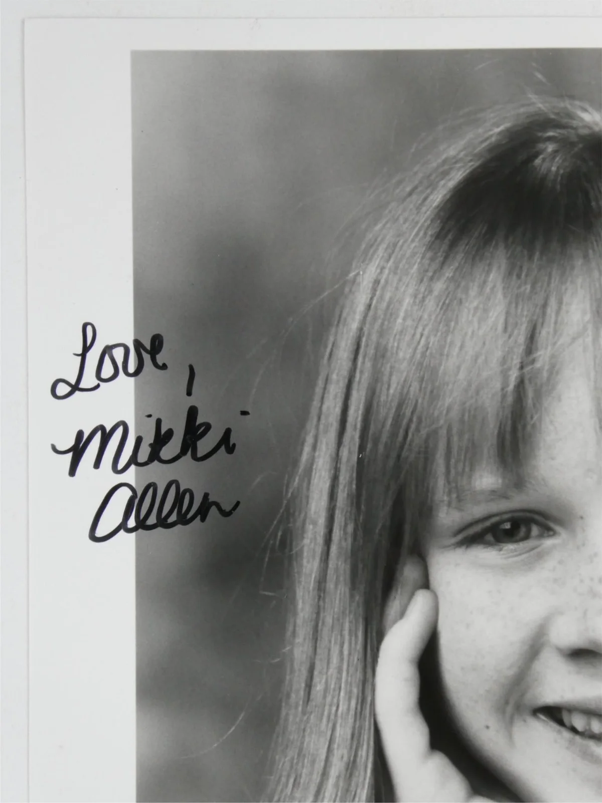 Mikki Allen — Mikki Allen Signed B&W 8x10 Promo Photo Regarding Henry Autographed, изображение 2