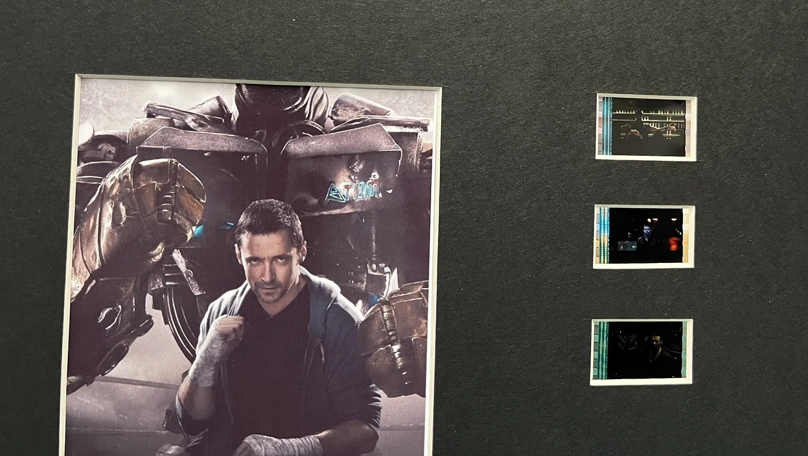 .REAL STEEL. MOUNTED. 35mm Film Cell Display, image 3