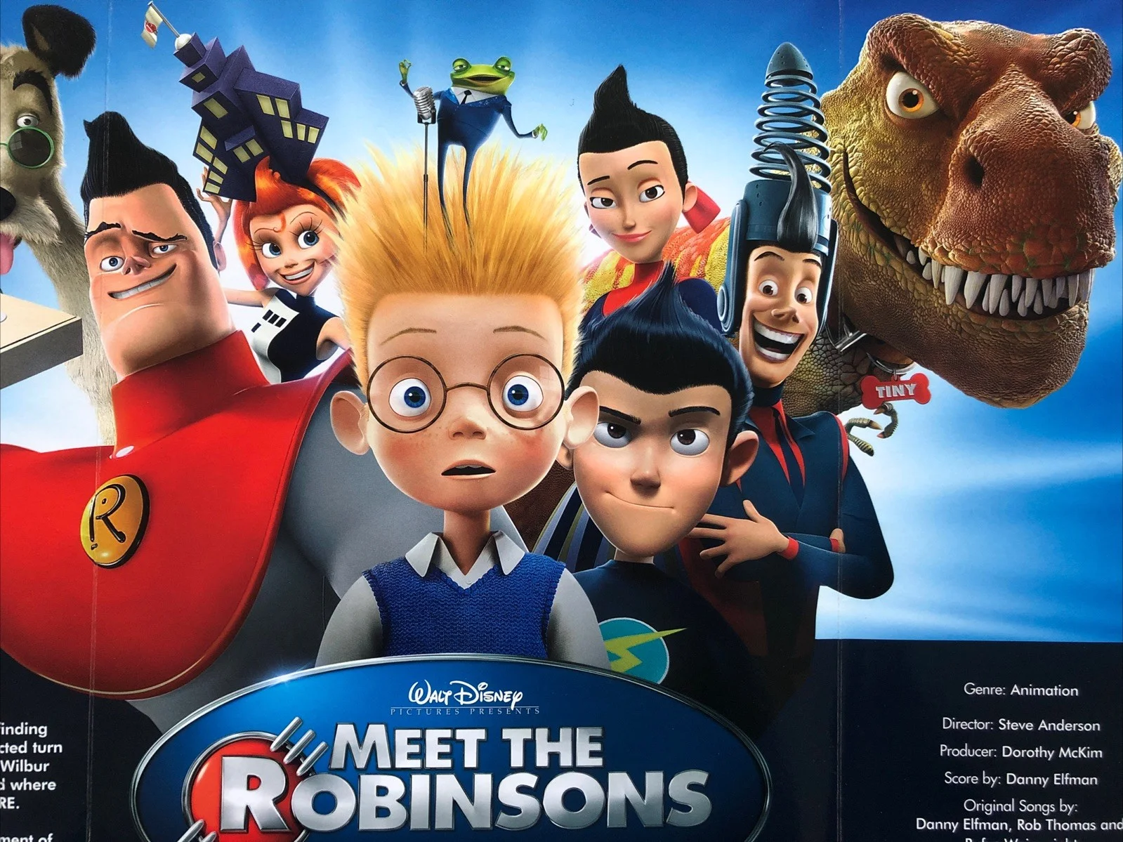 Cinema Press Promotional Folder - “Meet The Robinsons” Walt Disney - Collectable, изображение 5