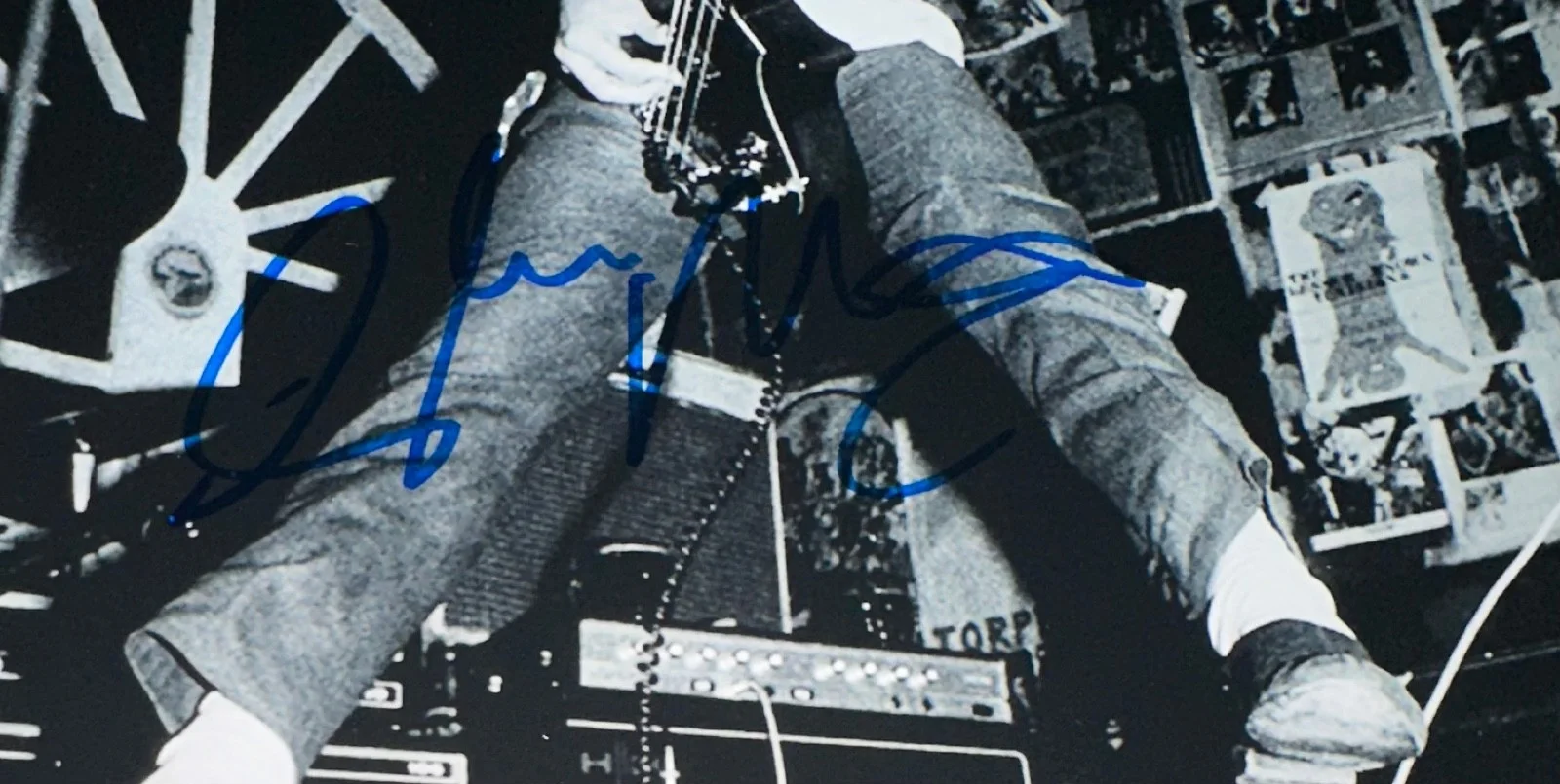 GLEN MATLOCK SIGNED PHOTO 8 X 10 AUTOGRAPHED SEX PISTOLS, image 2