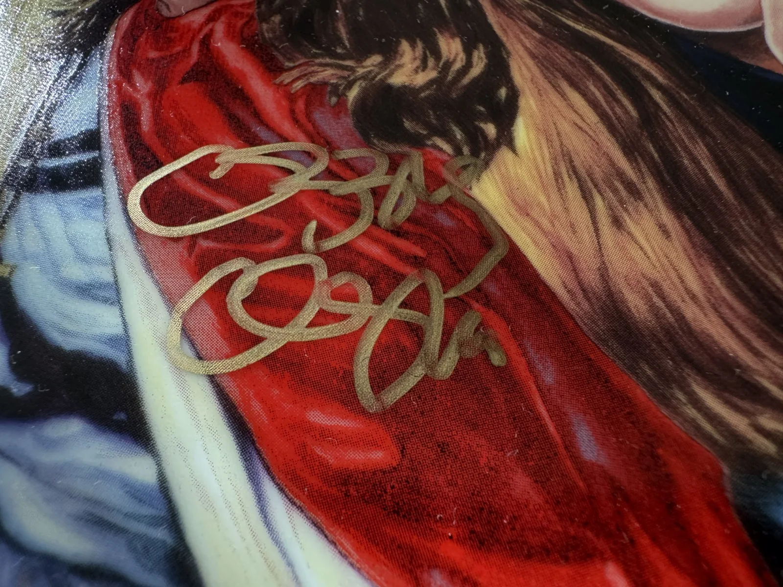 Ozzy Osbourne — Ozzy Osbourne 1999 Gartlan Signed PLATE 10.5" 246/1999 Personally Autographed, image 3