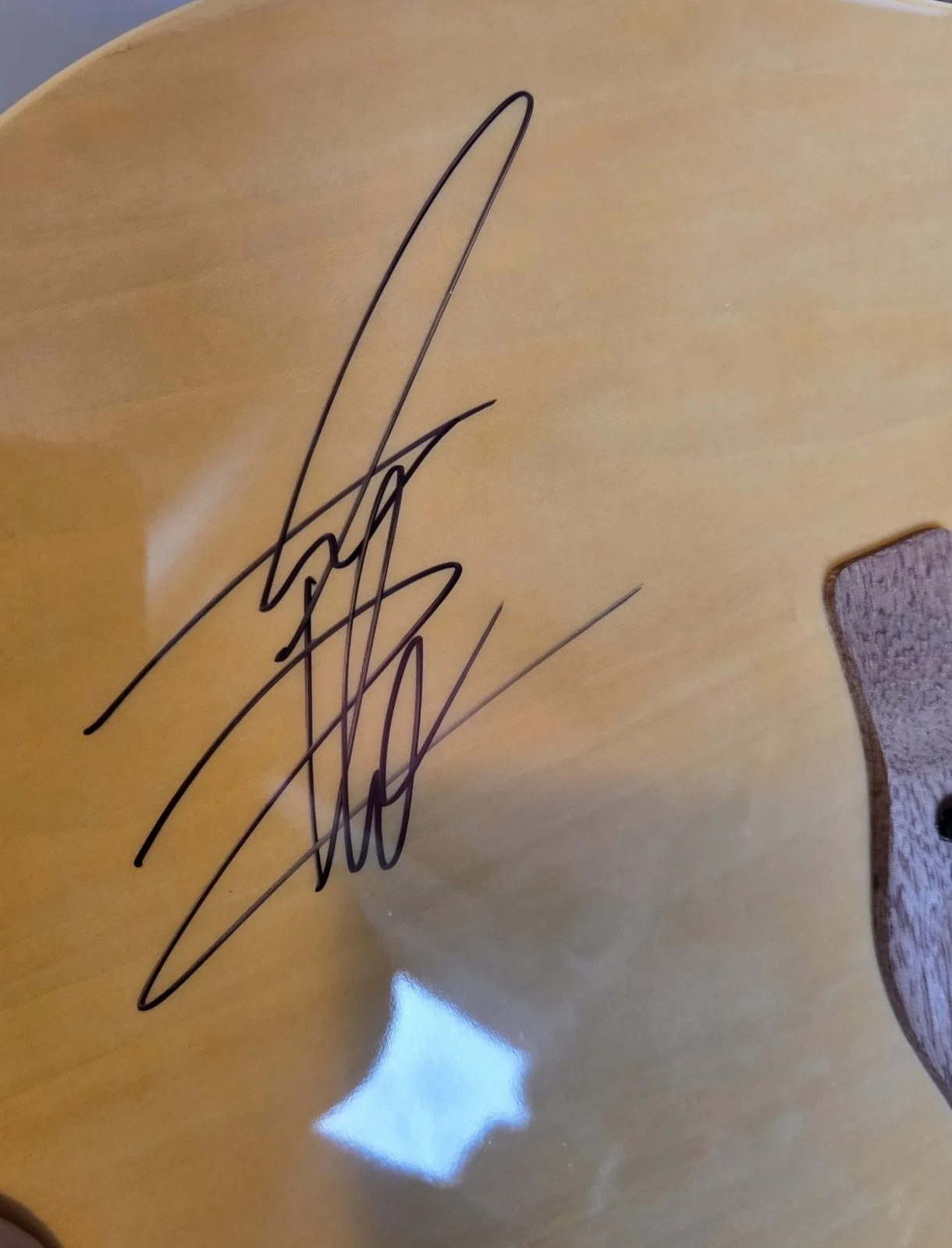 Thomas Rhett Life Changes Die A Happy Man Autographed Rogue Guitar JSA, image 3