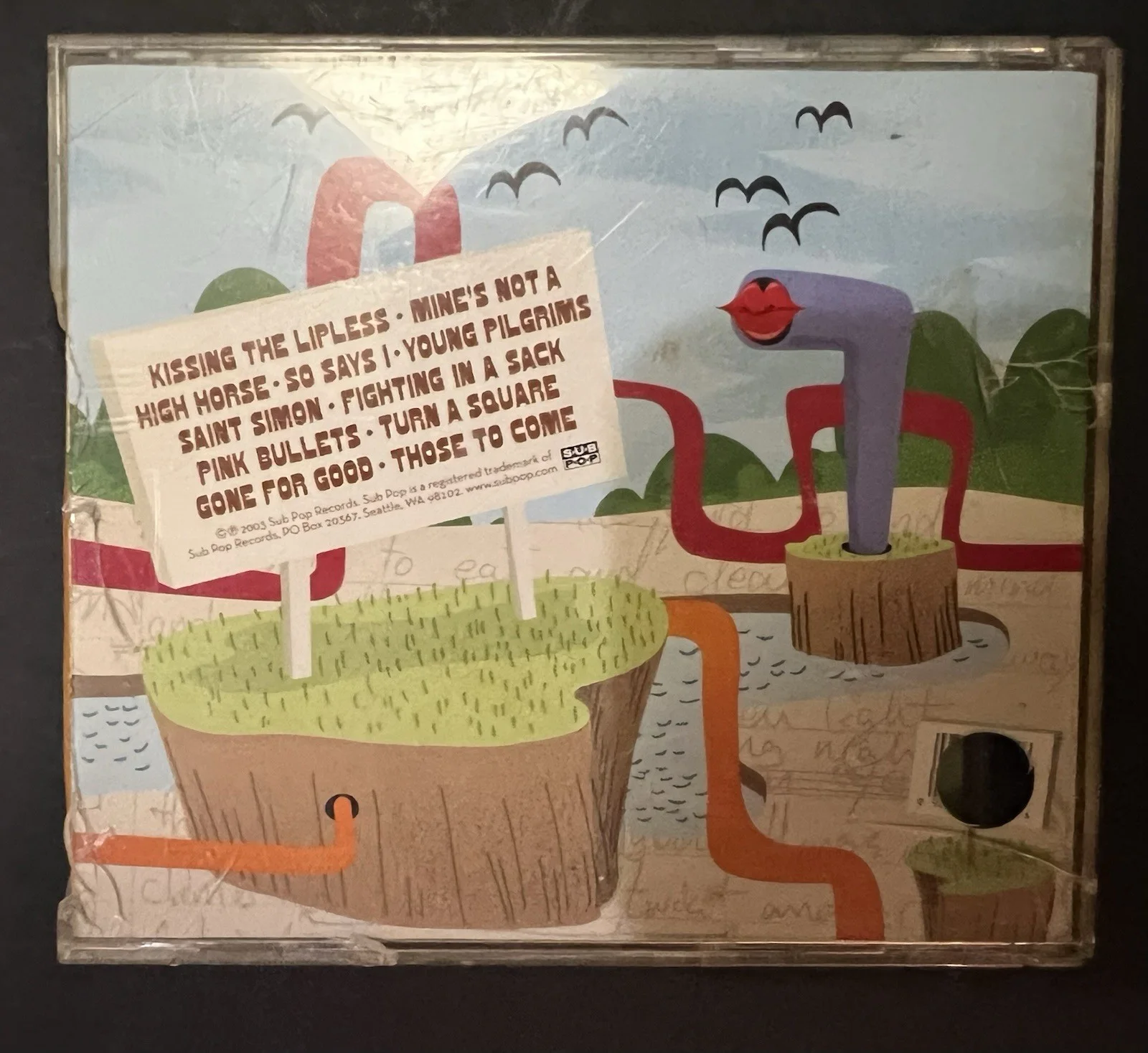 AUTHENTIC Autographed The Shins Chutes Too Narrow CD insert hand signed by band, image 3