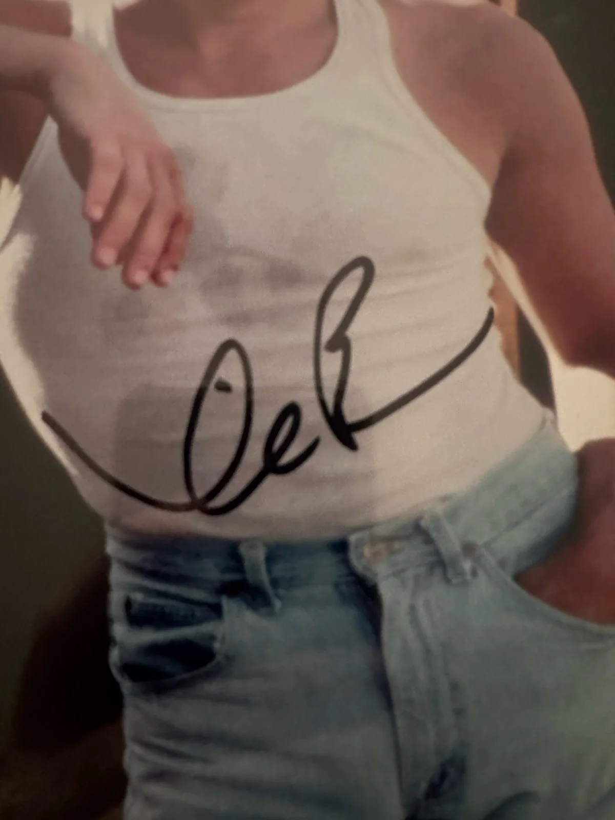 Kevin Bacon — kevin bacon signed autographed framed 16x20 Footloose photo beckett, image 2