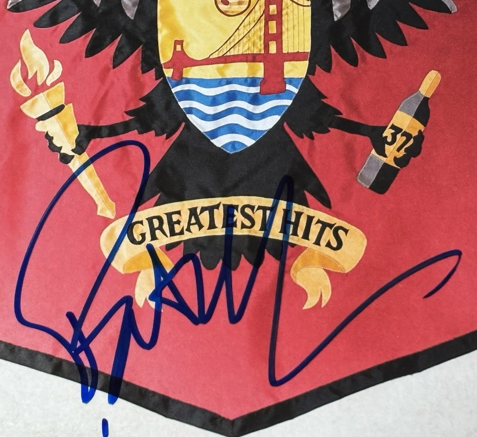 Patrick Monahan Signed Train Greatest Hits Album Cover BAS COA Autograph, image 2