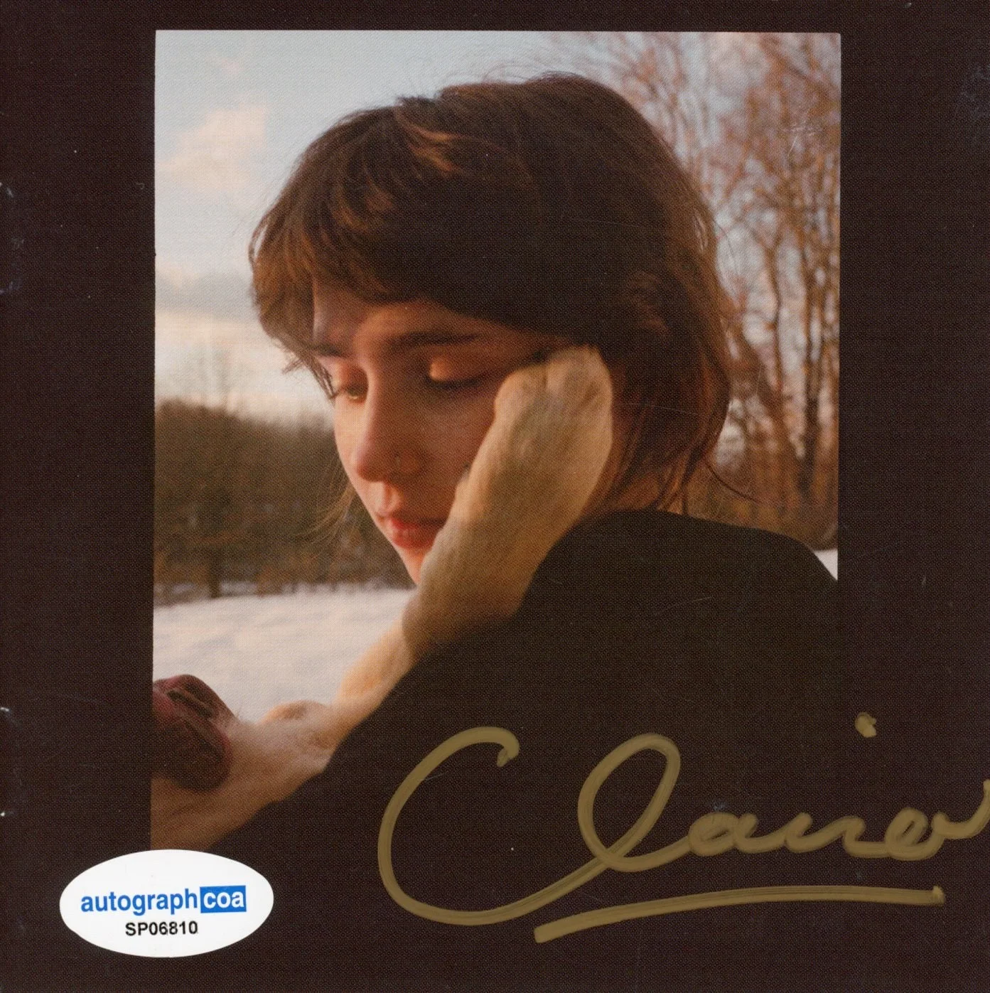 Clairo Signed Autograph Sling CD Framed Display Charm Immunity Singer ACOA COA, image 2