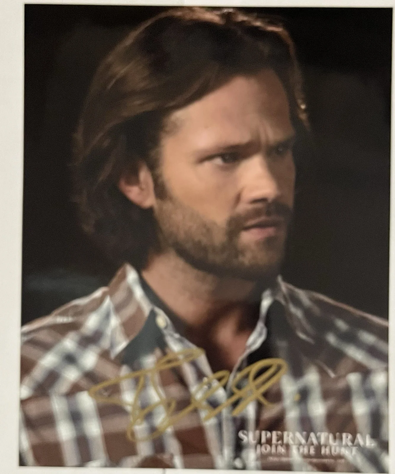 Jared Padalecki — Jared Padalecki in person SIGNED SUPERNATURAL 8x10 Photo. Sam Winchester. SWAU, изображение 2