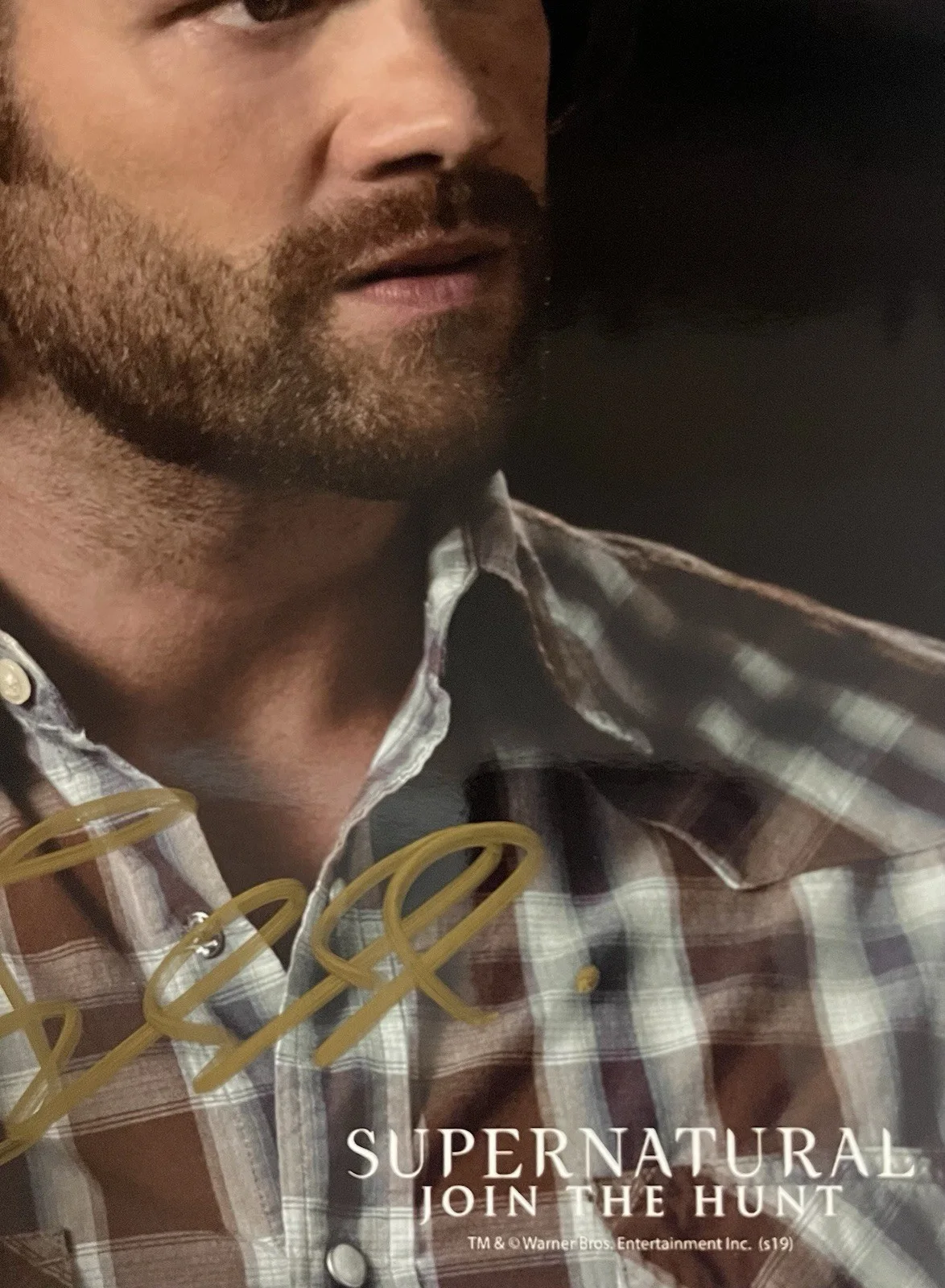 Jared Padalecki — Jared Padalecki in person SIGNED SUPERNATURAL 8x10 Photo. Sam Winchester. SWAU, изображение 4