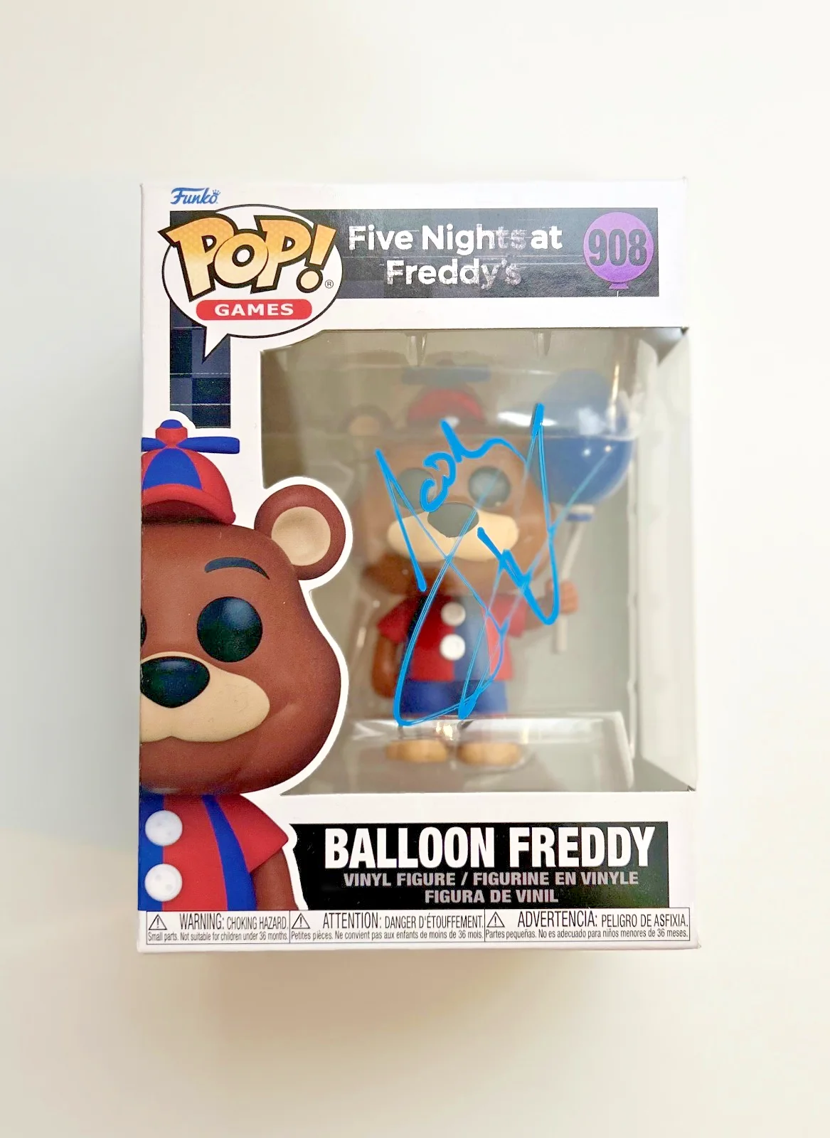 Josh Hutcherson — Josh Hutcherson Signed Autograph Five Nights At Freddy's Funko With Exact Proof