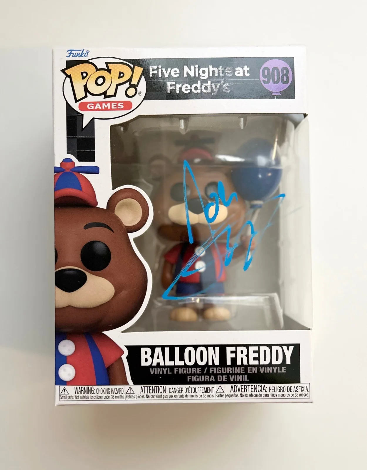 Josh Hutcherson — Josh Hutcherson Signed Autograph Five Nights At Freddy's Funko With Exact Proof