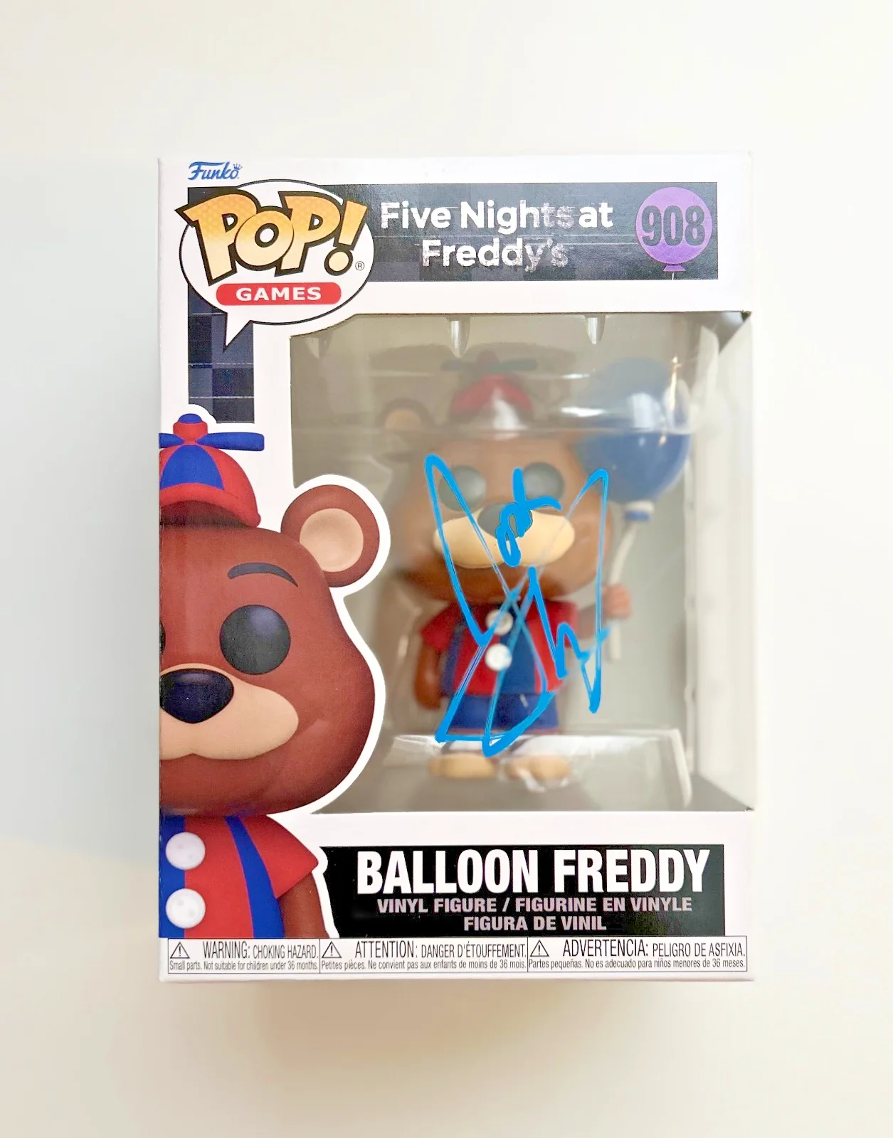 Josh Hutcherson — Josh Hutcherson Signed Autograph Five Nights At Freddy's Funko With Exact Proof