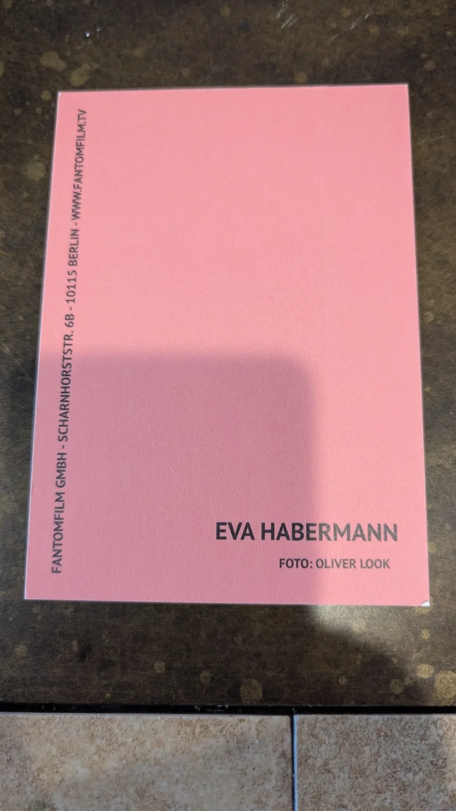 Eva Habermann — Eva Habermann Signed 4x6 Photo Card – Authentic Autograph, image 2