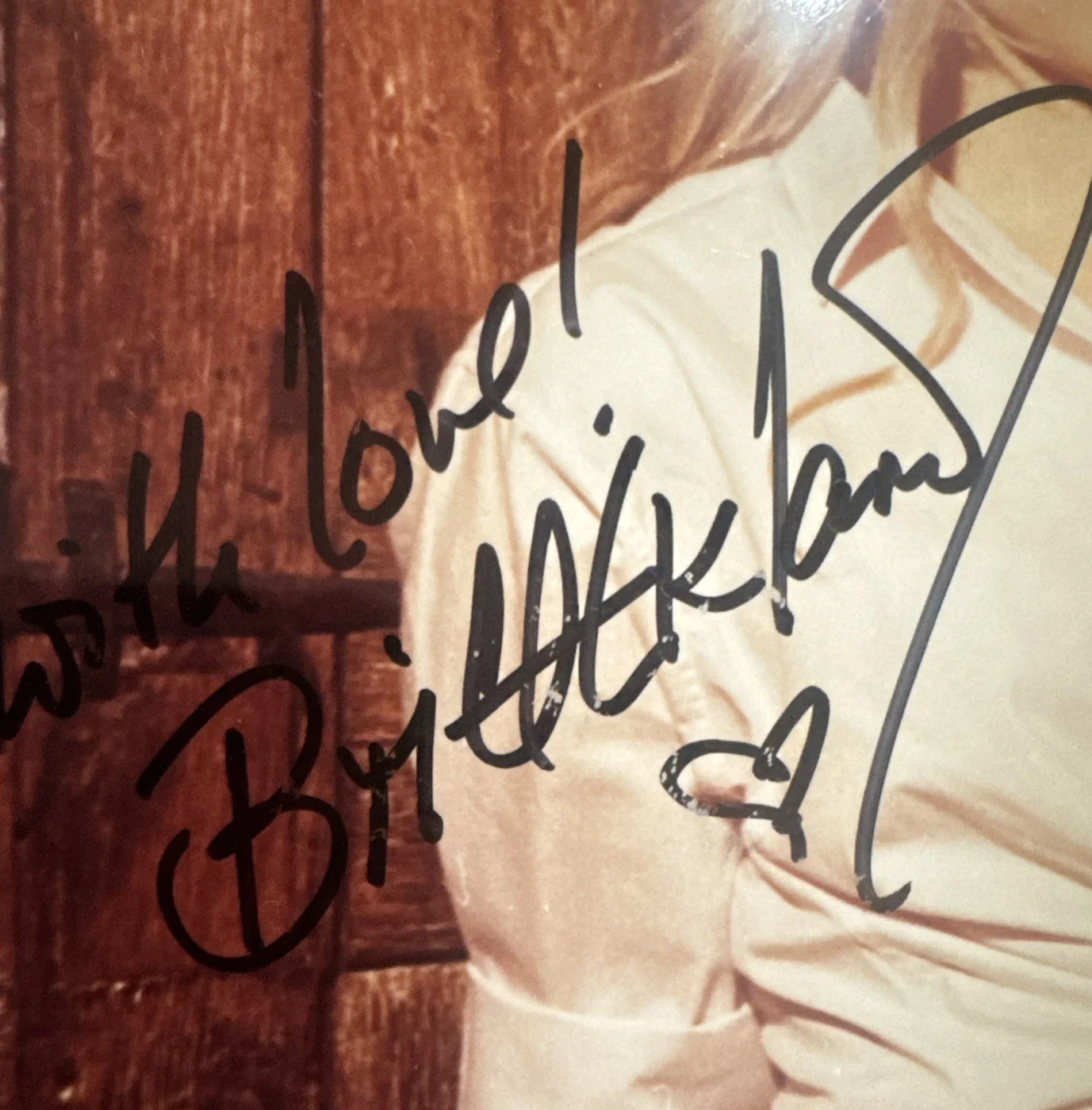 8 by 10 Signed Original Photo Of The Great Actress Britt Ekland With COA, изображение 2