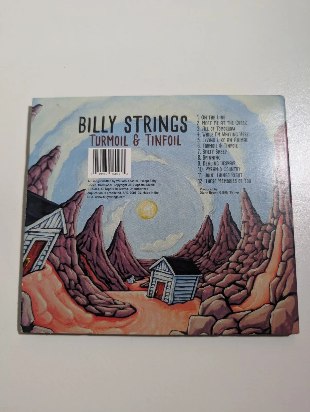 Billy strings Signed Turmoil And Tinfoil Cd, изображение 4