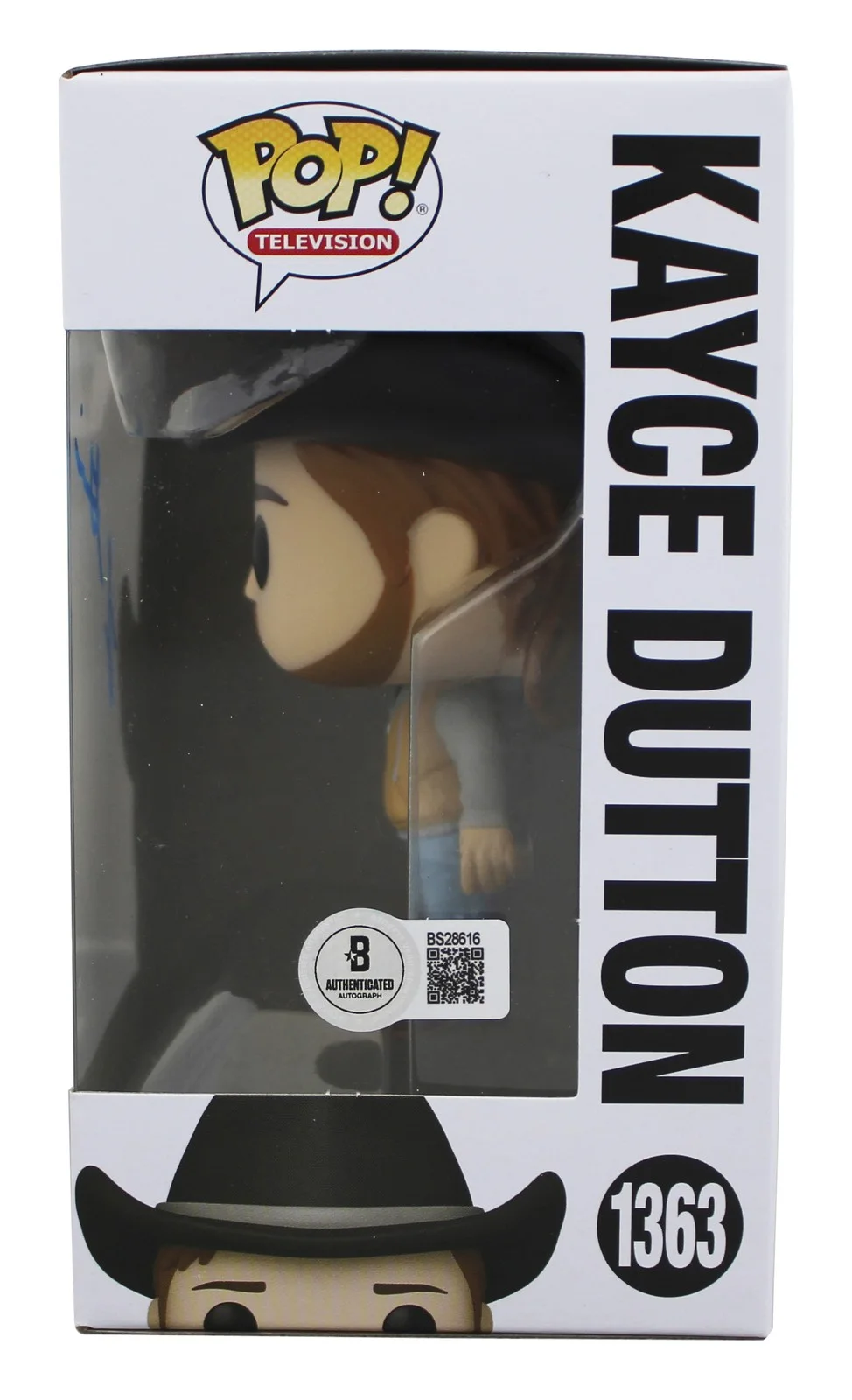 Luke Grimes — Luke Grimes Yellowstone Signed Kayce Dutton #1363 Funko Pop Figure BAS #BS28616, image 3