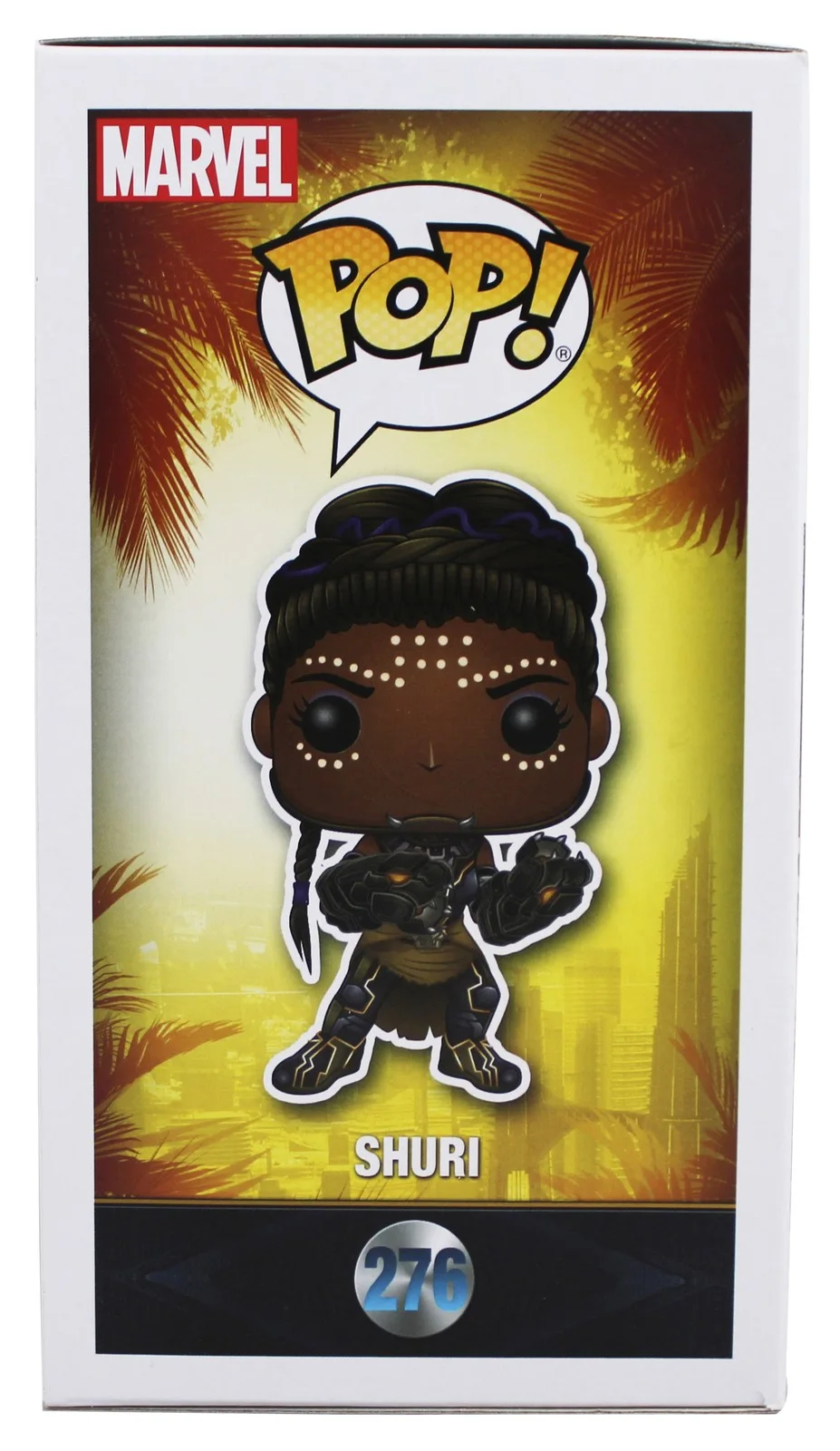 Letitia Wright — Letitia Wright Black Panther Signed Shuri #276 Funko Pop Vinyl Figure BAS, image 5