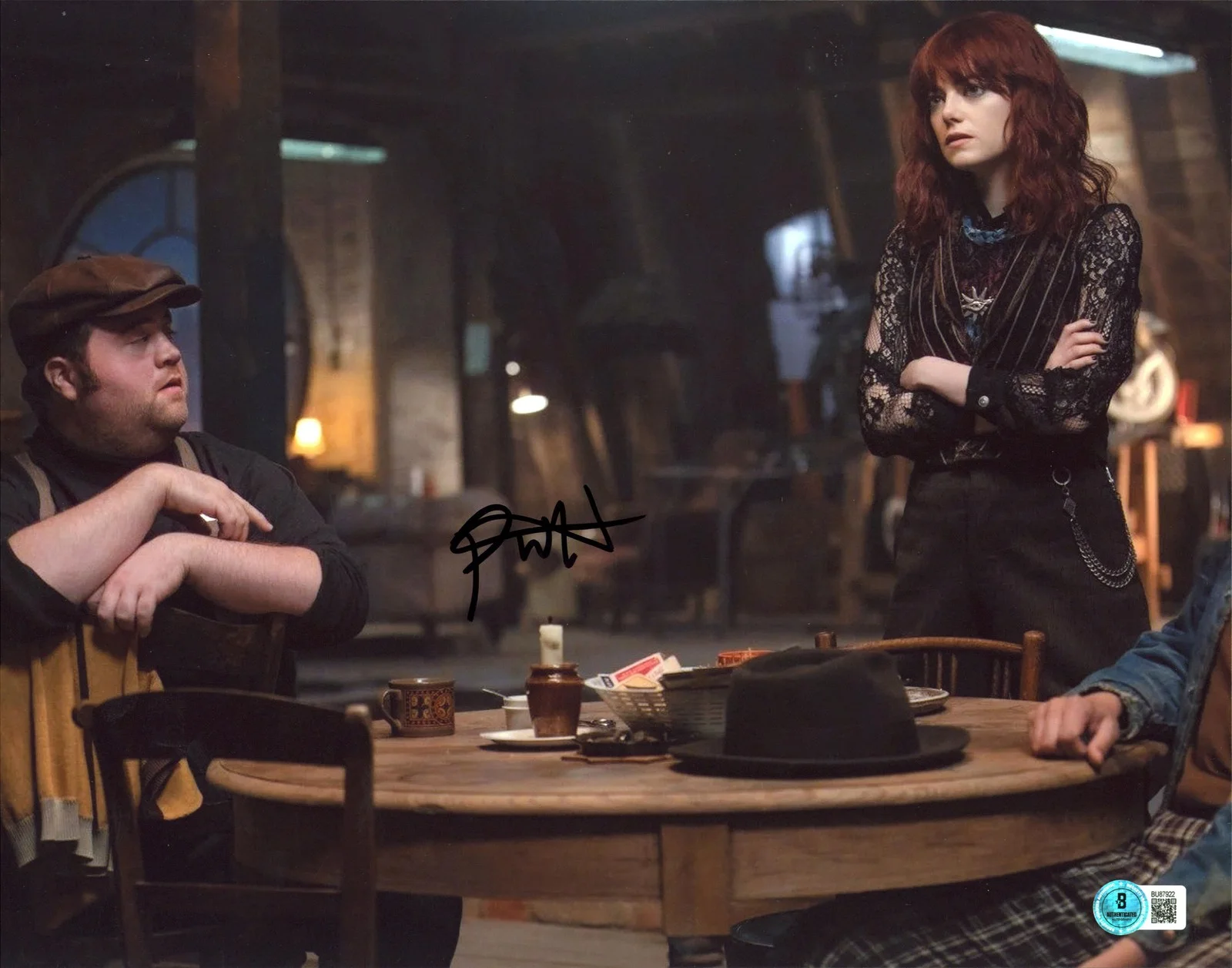 Paul Walter Hauser — Paul Walter Hauser Cruella Authentic Signed 11x14 Horizontal Photo BAS #BU87922