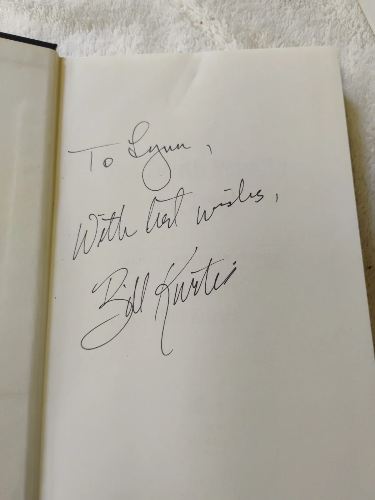 Bill Kurtis — Signed Hard Cover The Death Penalty On Trial Crisis In American Justice Bill..., изображение 3