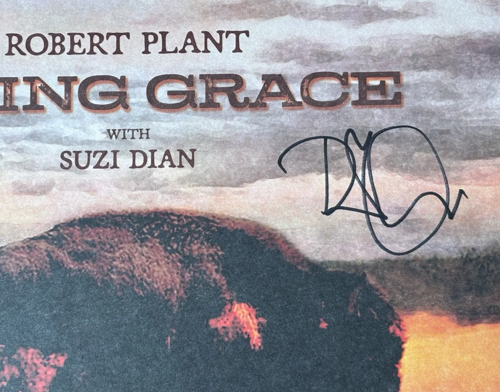 ROBERT PLANT Autographed Signed Saving Grace Vinyl LP Album Beckett LOA COA, image 2