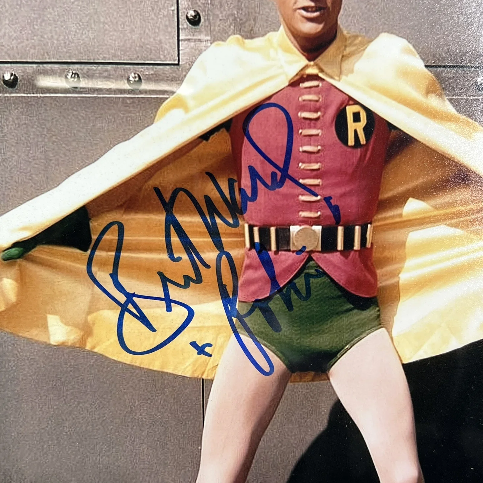 Burt Ward — Burt Ward Signed Photo 14x20 FRAMED Batman & Robin Movie Autographed w/COA, изображение 4