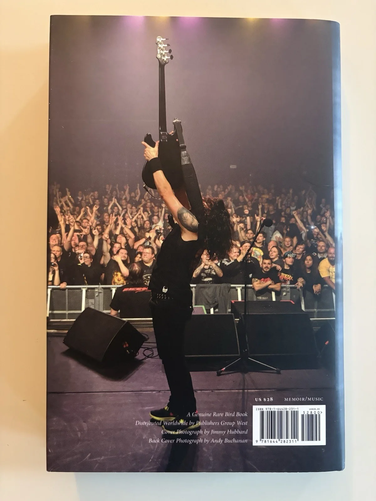 Anthrax Frank Bello SIGNED Fathers, Brothers And Sons AUTOGRAPHED 1st Edition, image 4