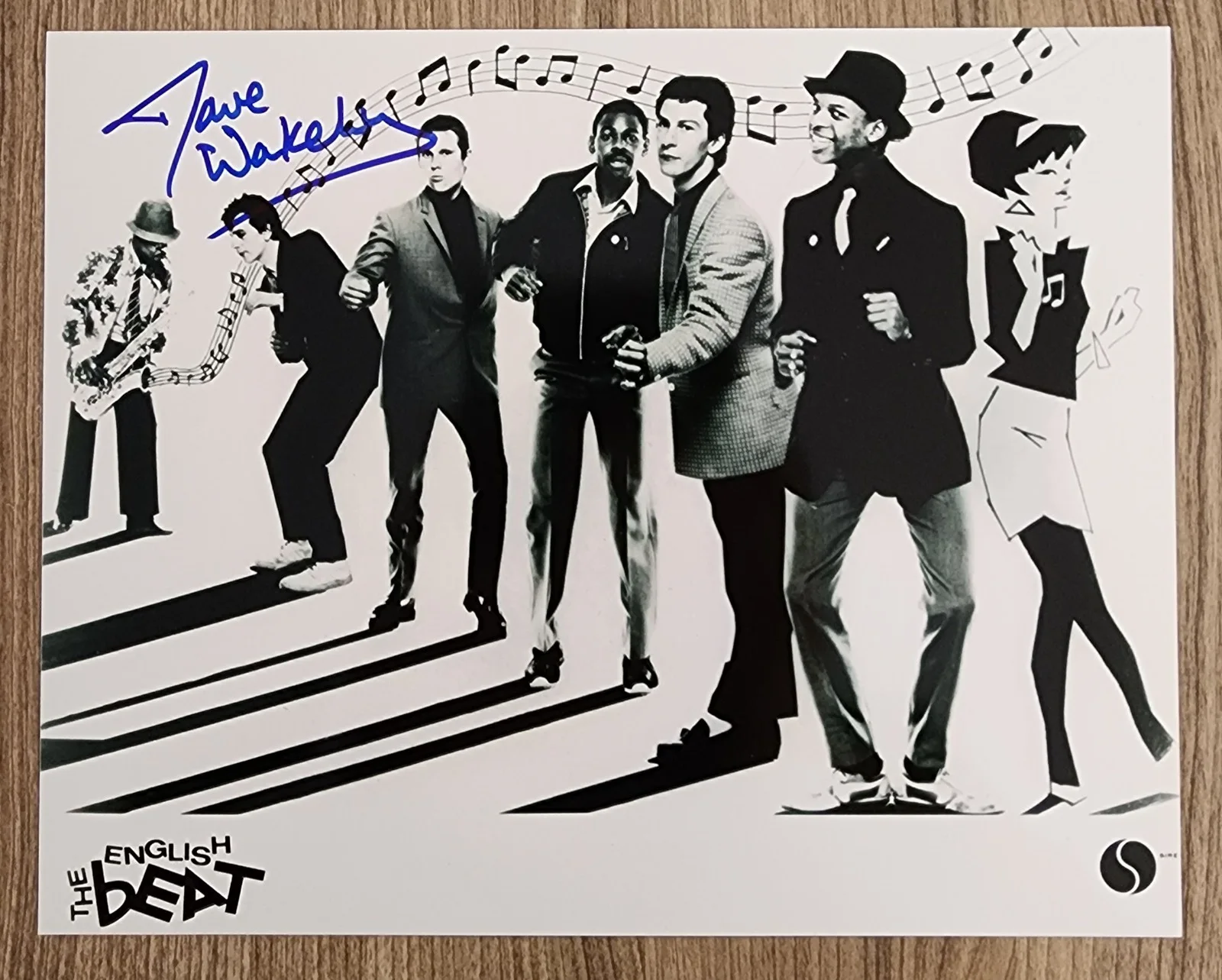 Dave Wakeling Signed The English Beat 8x10 Photo Singer Songwriter LEGEND RAD, изображение 2