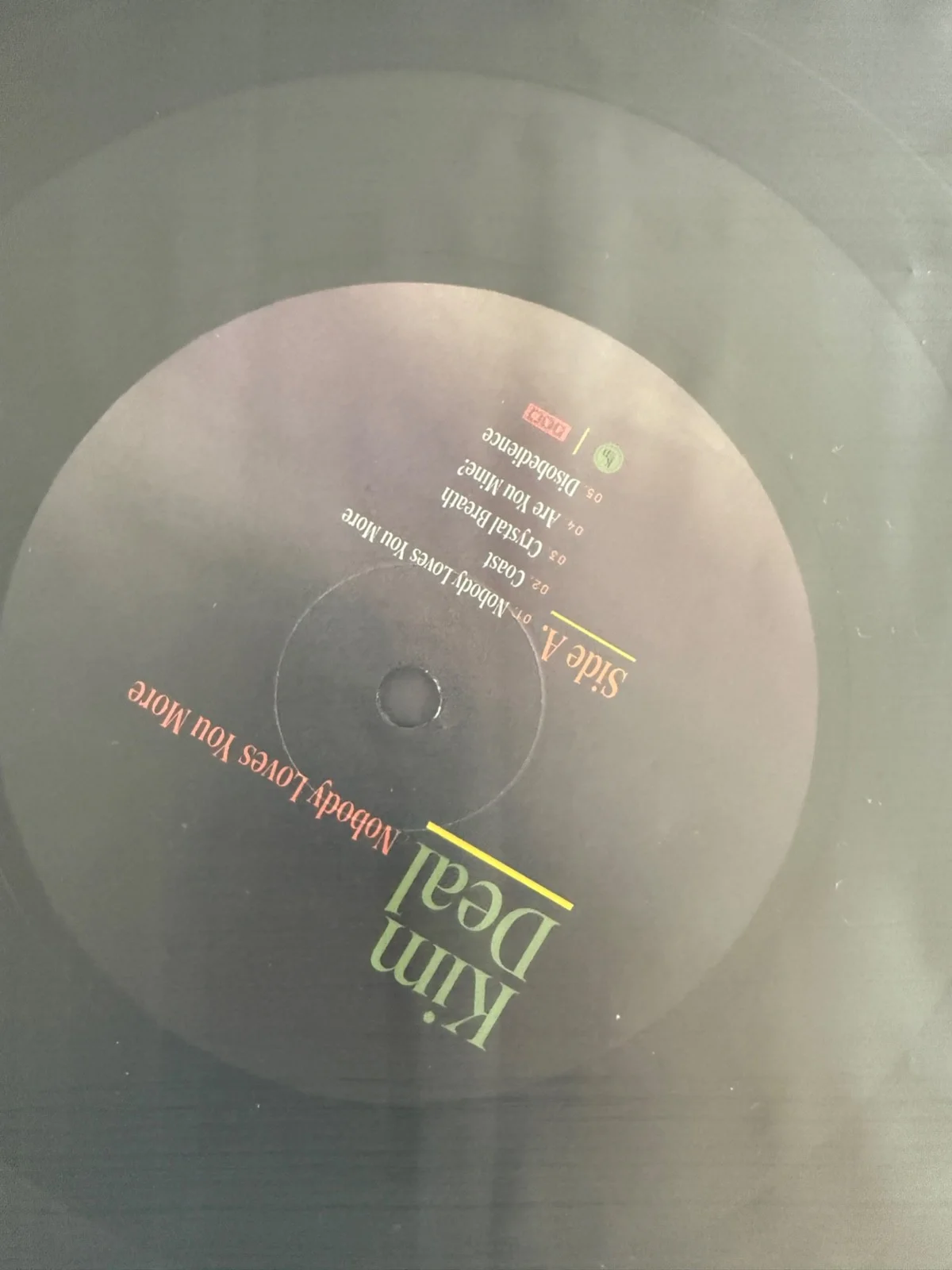 Kim Deal : Nobody Loves You More signed LP autographed vinyl The Breeders Pixies, изображение 5