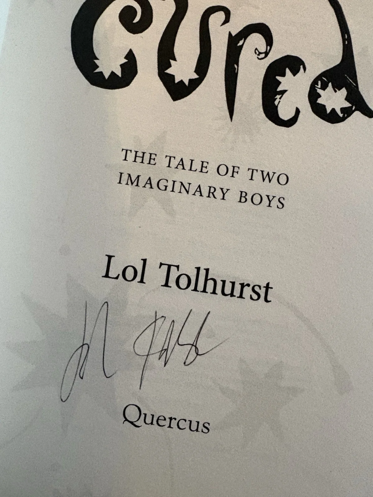 The Cure Lol Tolhurst SIGNED Cured UK 1st Edition AUTOGRAPHED, изображение 2