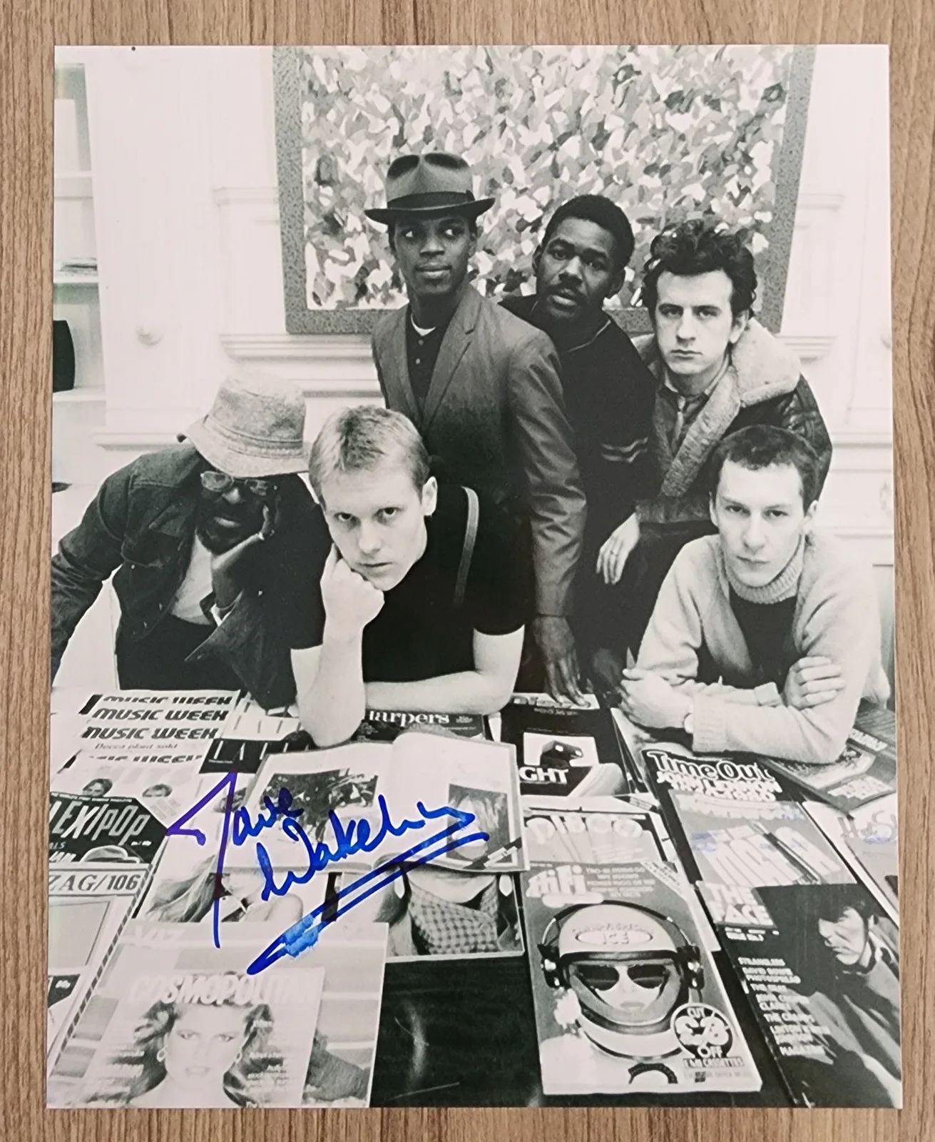 Dave Wakeling Signed The English Beat 8x10 Photo Singer Songwriter LEGEND RAD, изображение 2