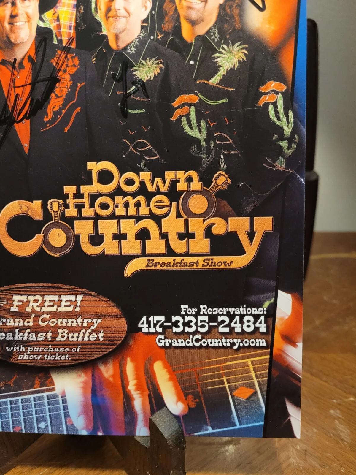 Branson's Country Music Signed Autograph, image 3