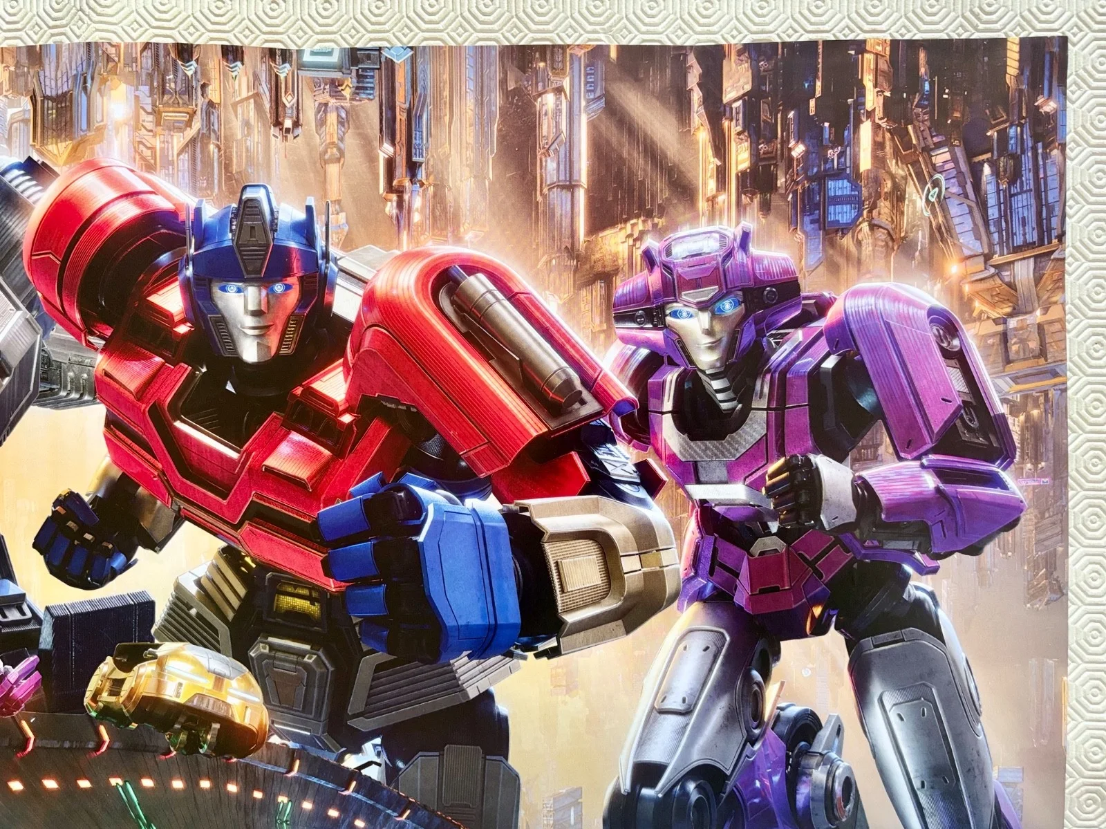 Transformers One Original Double Sided 2024 Quad Poster Chris Hemsworth, image 4