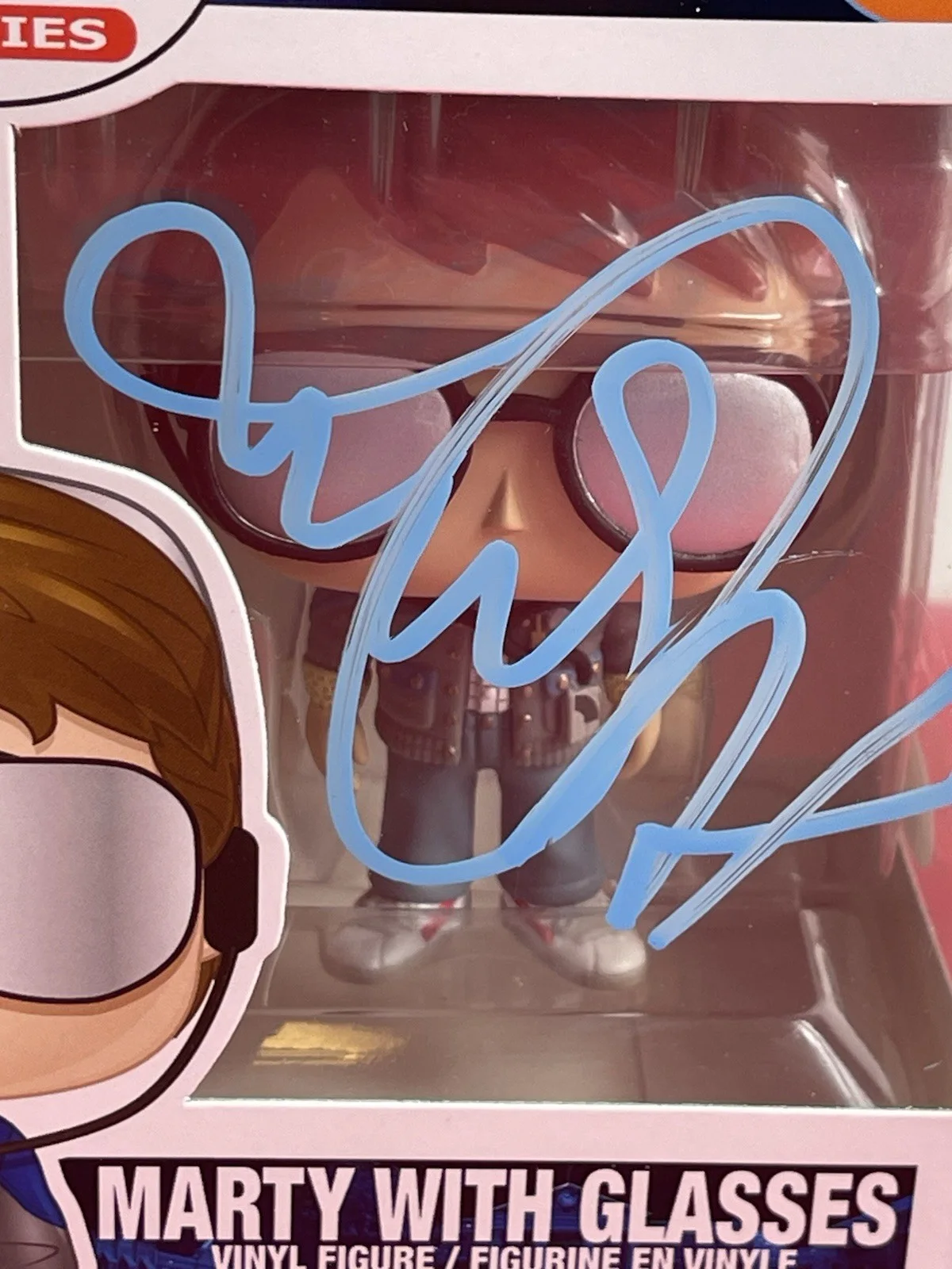 Michael J. Fox — Michael J Fox Marty McFly Signed Back to The Future POP Figure 958 JSA Certified, image 3