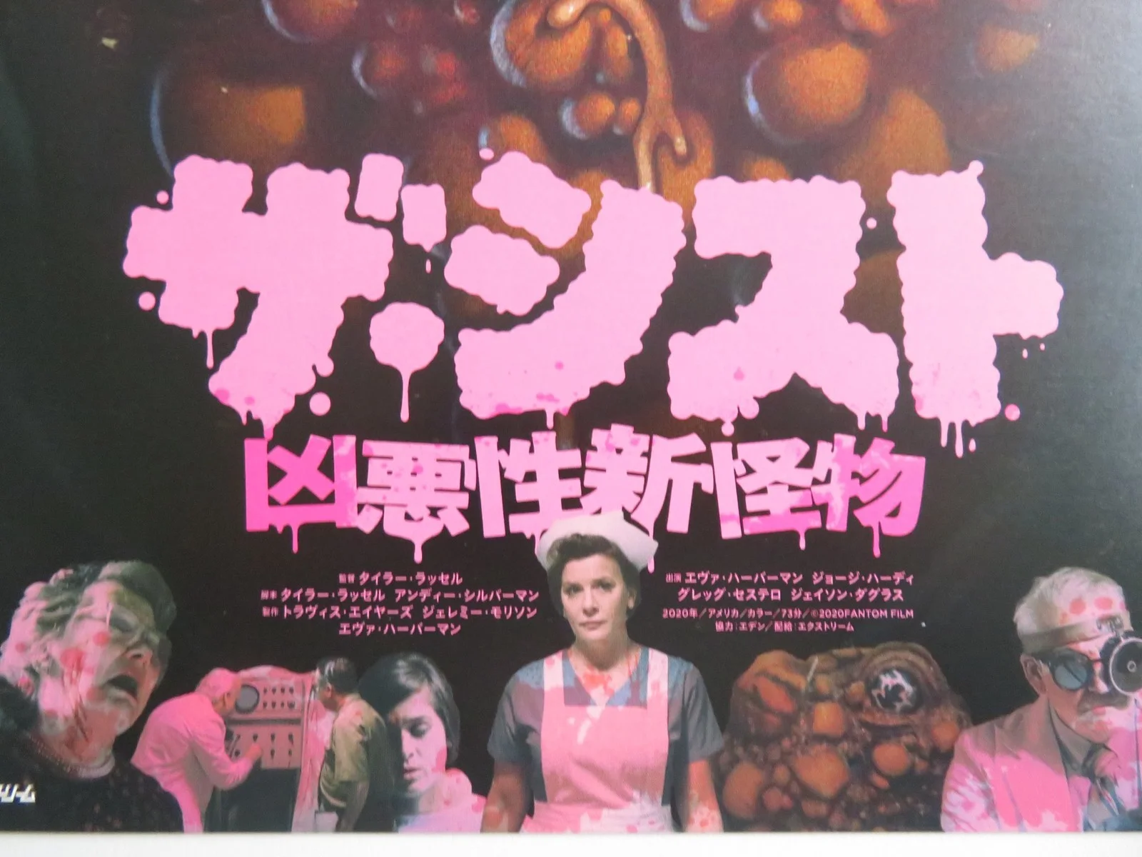 CYST JAPANESE CHIRASHI (B5) POSTER EVA HABERMANN GEORGE HARDY 2020, изображение 2