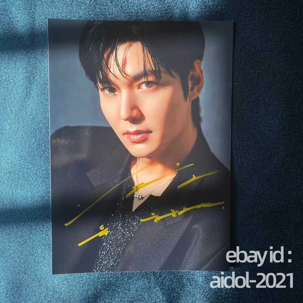 LEE MINHO MinHo Autographed Signed Photo 5*7 COLLECTION K-POP 202512b, изображение 2