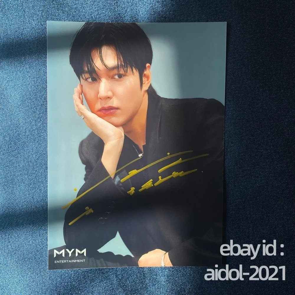 LEE MINHO MinHo Autographed Signed Photo 5*7 COLLECTION K-POP 202512b, изображение 3