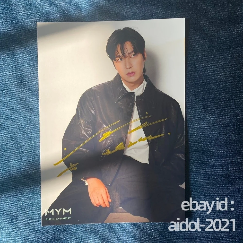 LEE MINHO MinHo Autographed Signed Photo 5*7 COLLECTION K-POP 202512b, изображение 4