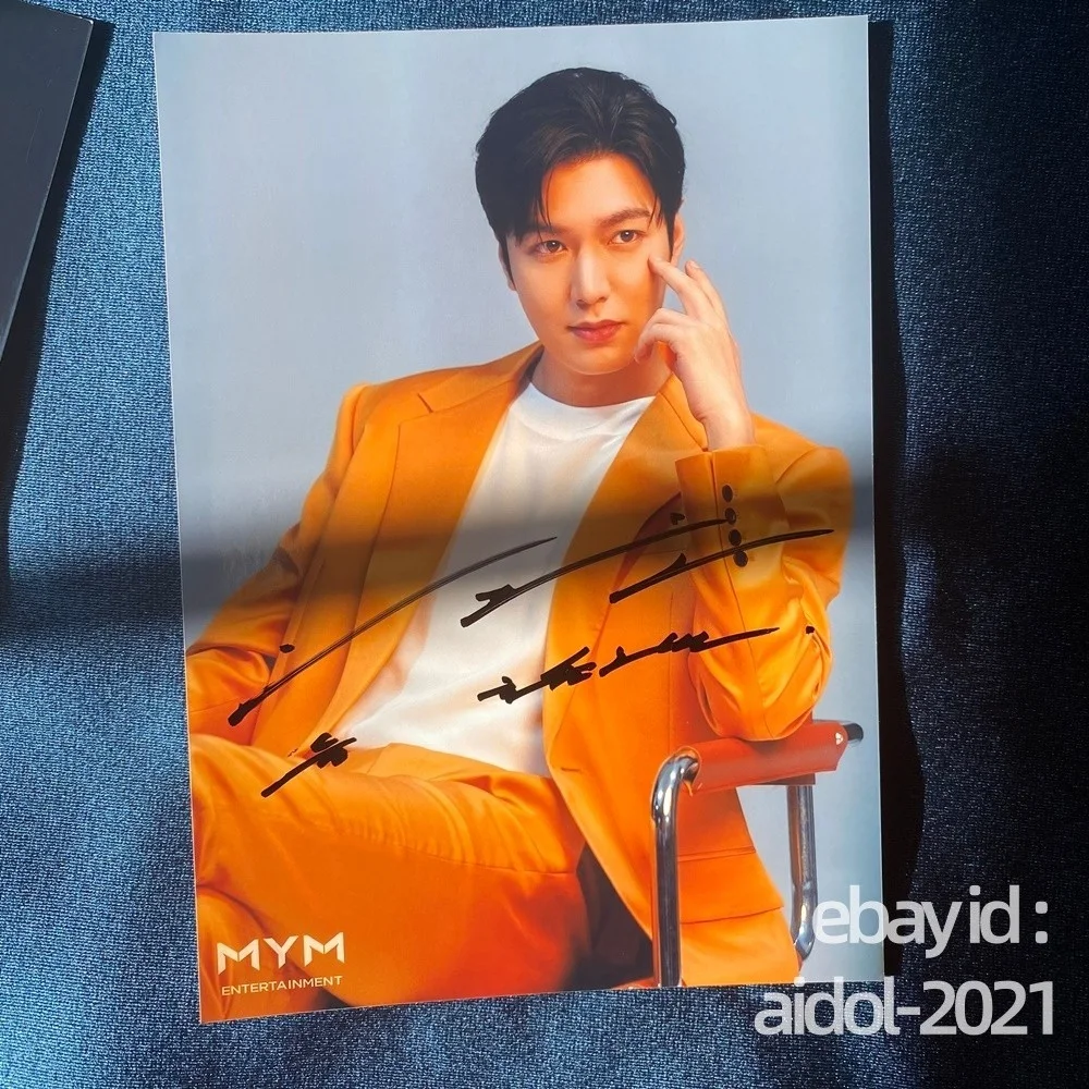 LEE MINHO MinHo Autographed Signed Photo 5*7 COLLECTION K-POP 202512, изображение 2