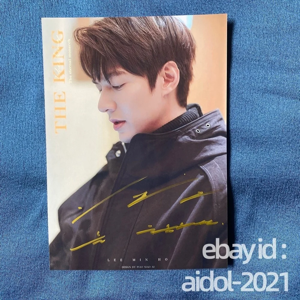 The King: Eternal Monarch Lee MinHo Autographed Signed Photo 5*7 2025, image 3