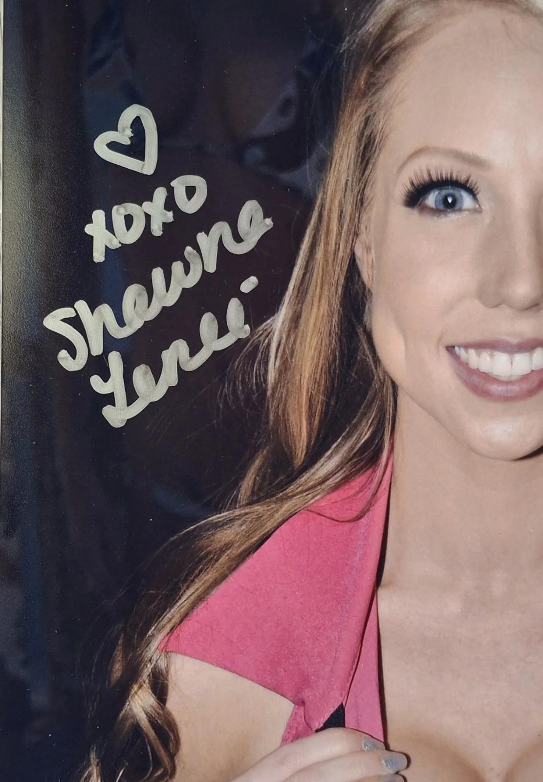 Shawna LENEE Signed 8x12" Original PHOTO #2, image 2