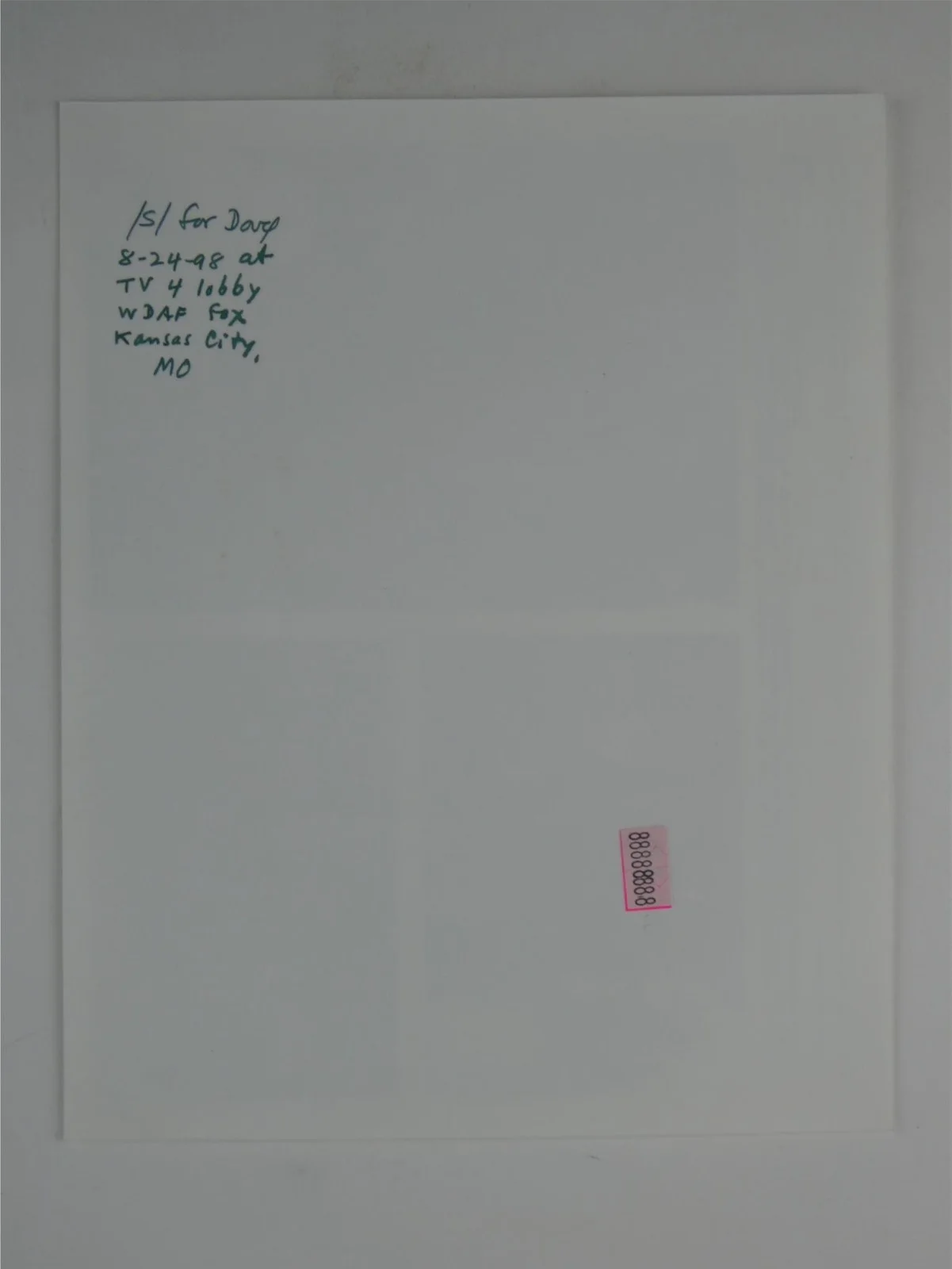 Ian Michael Smith — Ian Michael Smith Signed B&W 8x10 Promo Photo Simon Birch Autographed, изображение 3