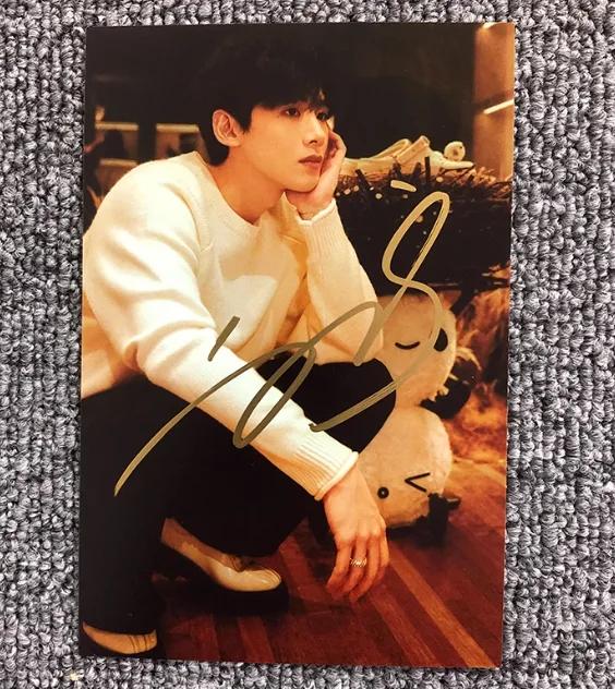 Bai Jingting 白敬亭 Signature Photo Still Photos and Photographs 6inch, изображение 3