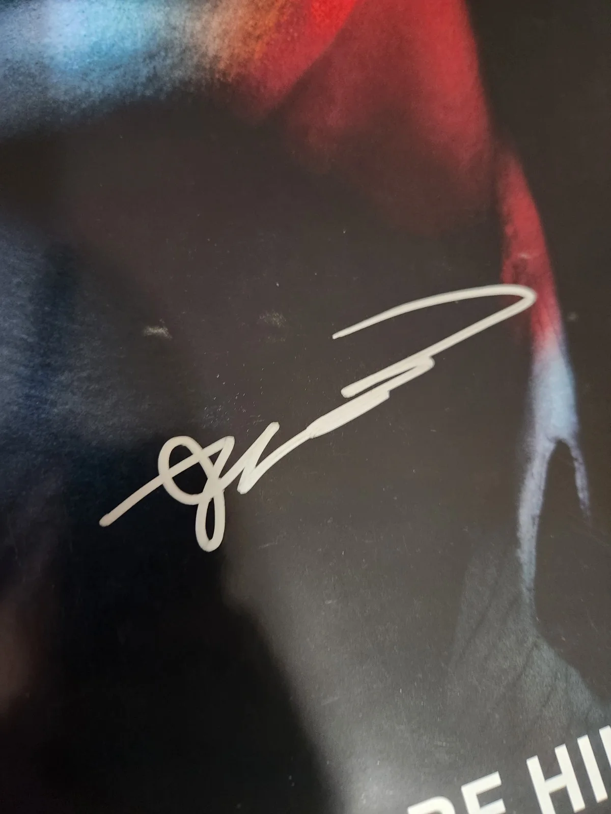 Renfield Cast Signed Poster 27x40 Original Full Size Cage+7 BAS COA, image 4