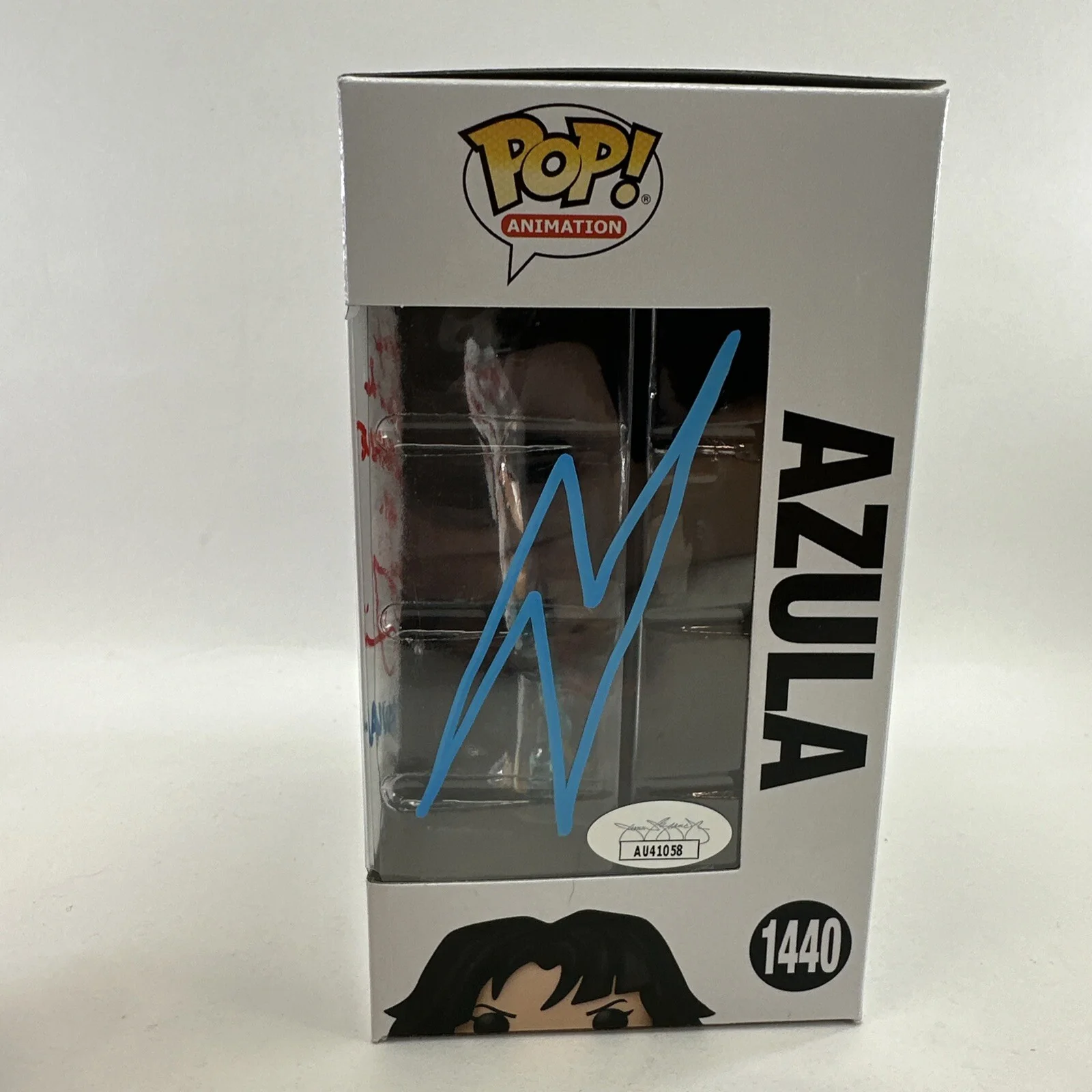 Grey Delisle Griffin — Grey Delisle Signed Autographed Azula Avatar Funko Pop W Quote & Drawing JSA COA, image 5