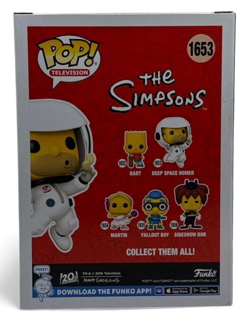 Matt Selman — Matt Selman Autograph Signed Simpsons Deep Space Homer Funko Pop Beckett COA, изображение 2